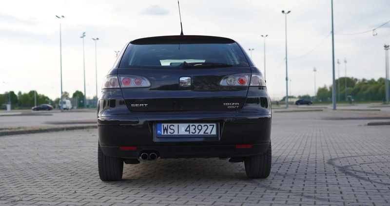 Seat Ibiza cena 11070 przebieg: 234700, rok produkcji 2005 z Siedlce małe 301